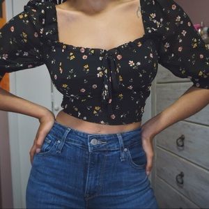 Black Prairie Crop top